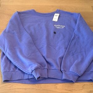 Hollister Lavender Crewneck Sweatshirt